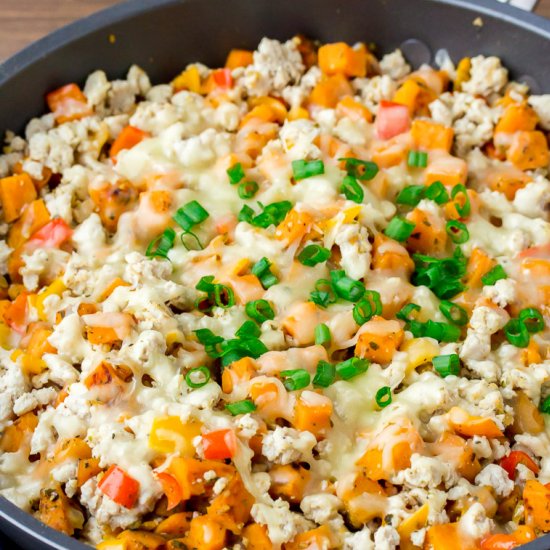 Italian Turkey Skillet