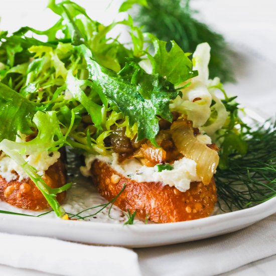 Fennel & Lemon Bruschetta