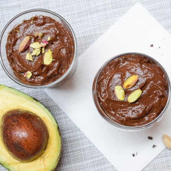 Vegan Avocado Chocolate Mousse