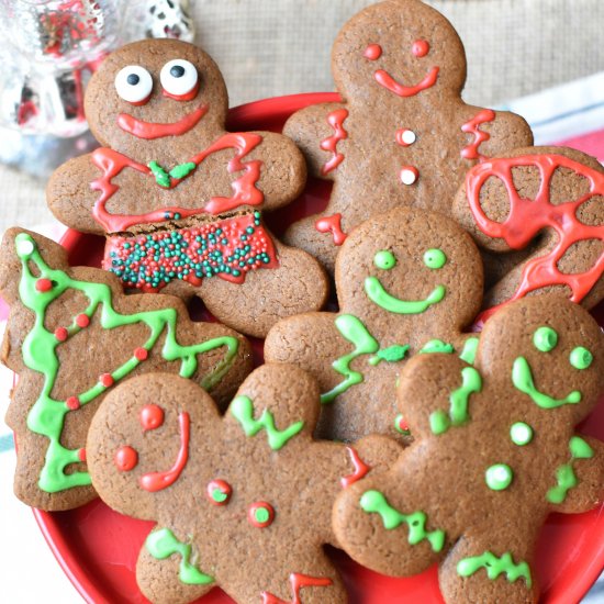 Gluten & Dairy Free Gingerbread Men