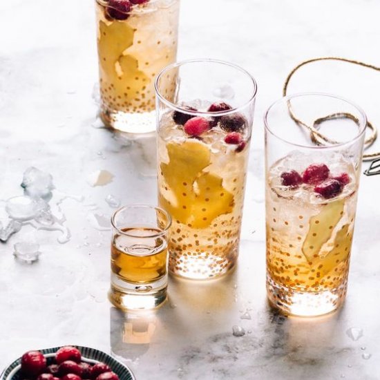 Sparkling Ginger Cocktail