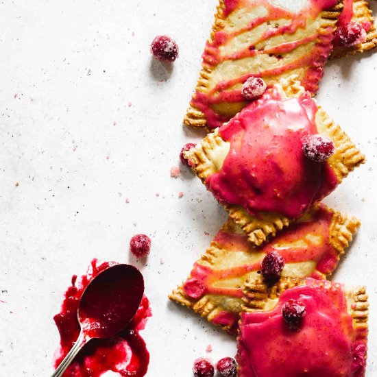 Cranberry Orange Pop Tarts