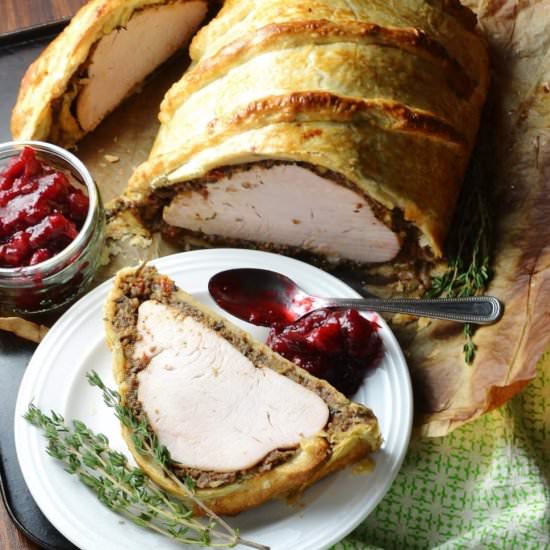 Mushroom Turkey Wellington