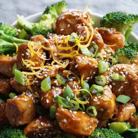 Orange Sesame Chicken (Whole30)