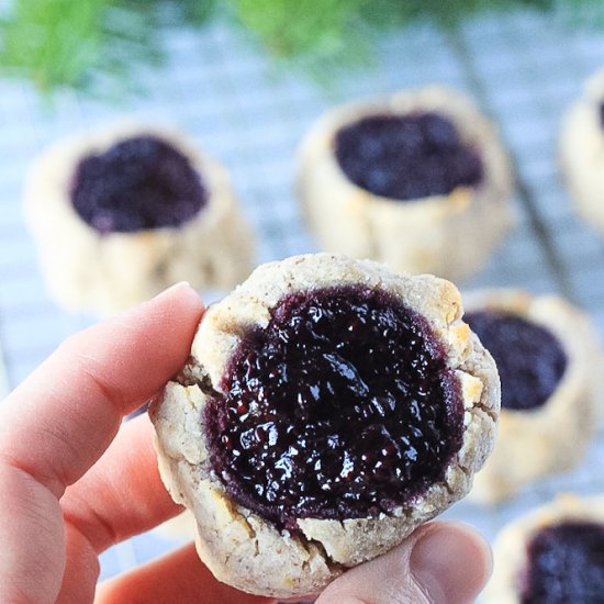 Paleo Thumbprint Cookies