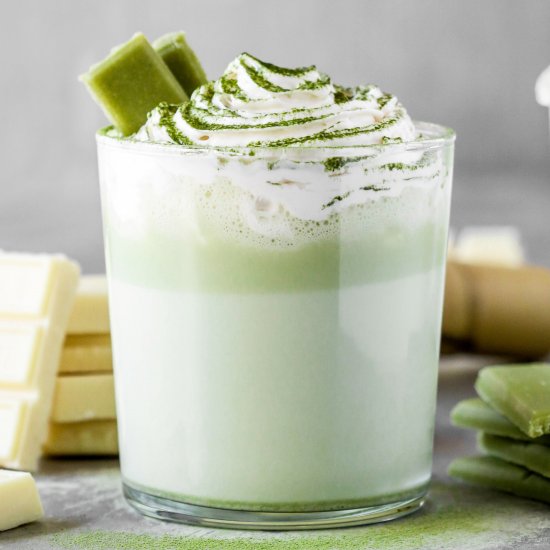 Healthy Matcha Hot Chocolate