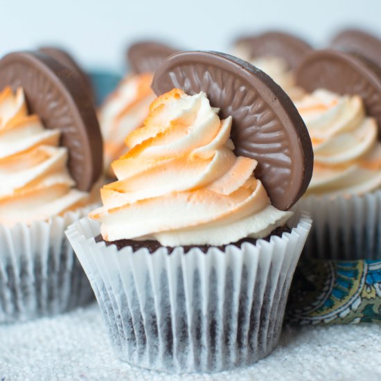 Terry’s Chocolate Orange Cupcakes