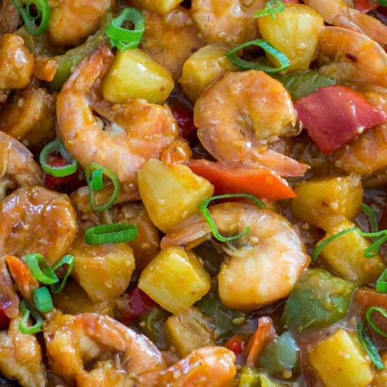 Sweet and Sour Shrimp