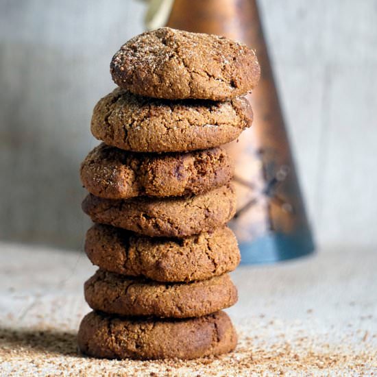 Chewy Gingerbread Cookies