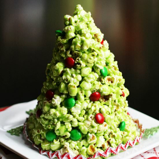 Popcorn Christmas Tree