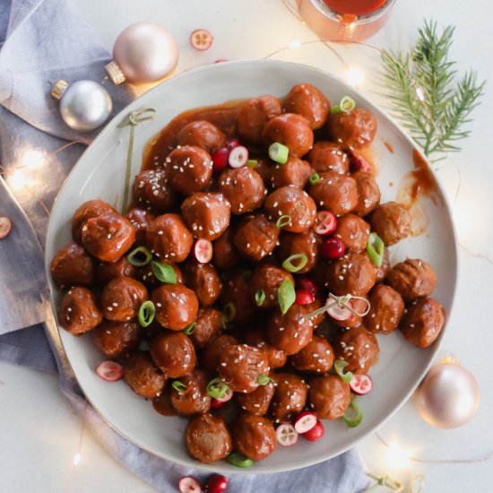 Cranberry Meatballs