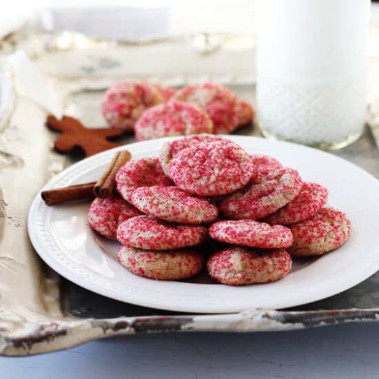 Christmas Snickerdoodles