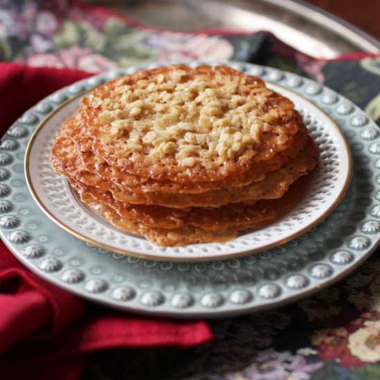 Small Batch Lace Cookies