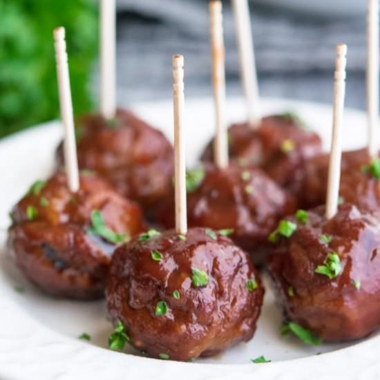 Grape Jelly Meatballs