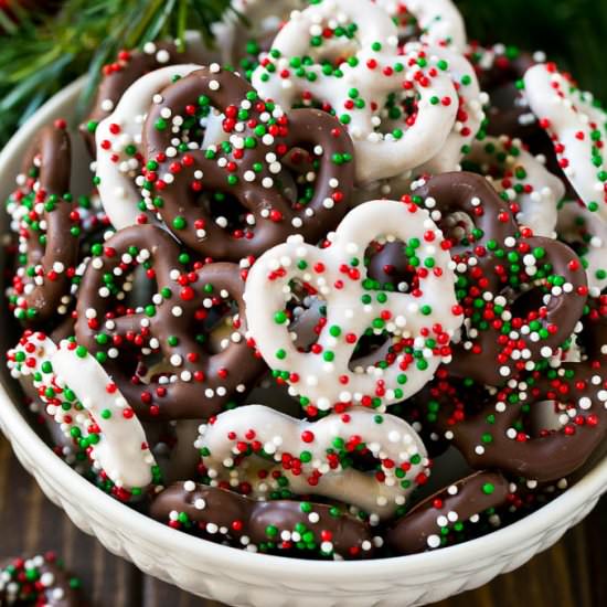 Chocolate Covered Pretzels