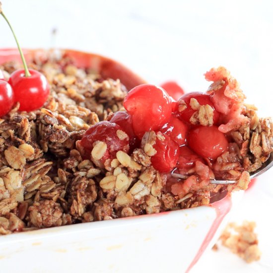 Montmorency Sour Cherry Crumble