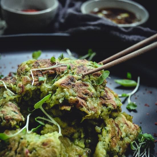 korean zucchini pancakes