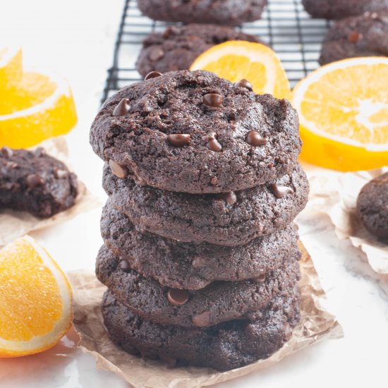 Chocolate Orange Cookies