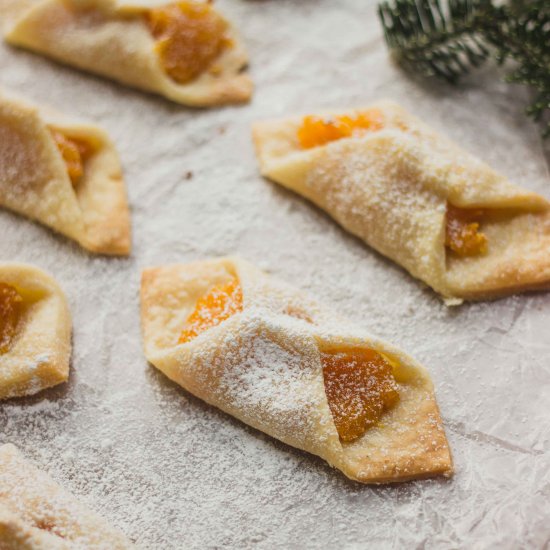 Polish Apricot Filled Cookies