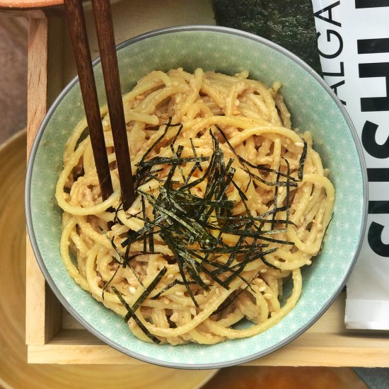 Mentaiko (Japanese Cod Roe Pasta)