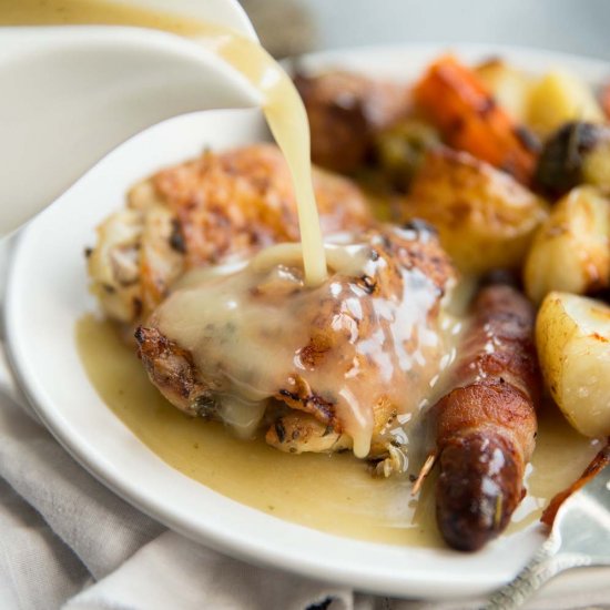 Festive Chicken Tray Bake