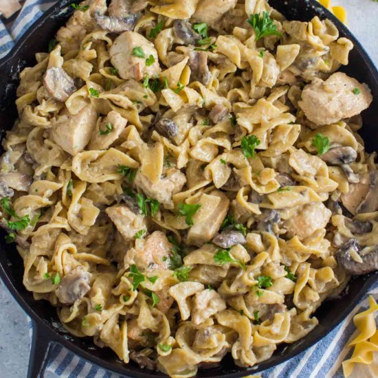 The Ultimate Chicken Stroganoff