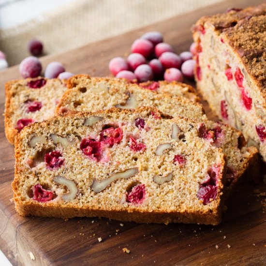 Cranberry Orange Nut Bread