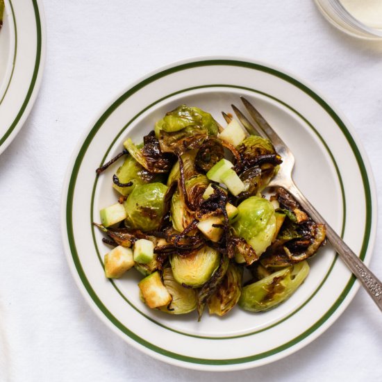 Charred Brussels Sprouts