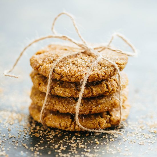 Brown Butter Ginger Molasses Cookie