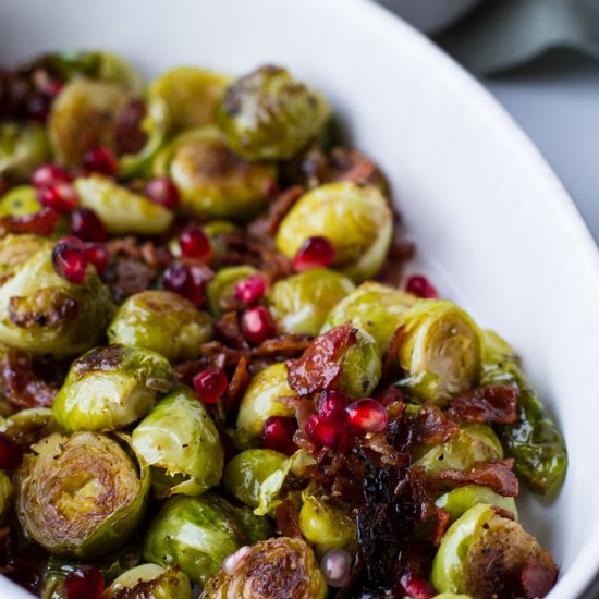 Honey Balsamic Brussels Sprouts