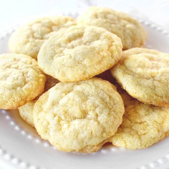 Dairy Free Chewy Sugar Cookies