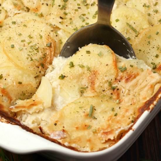 Vegan Scalloped Potatoes