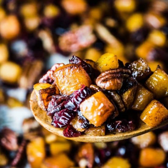 Maple Roasted Butternut Squash