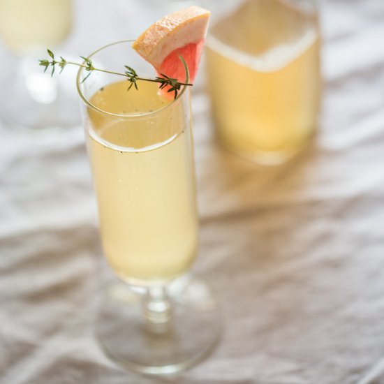 Grapefruit Sparkling Cocktails