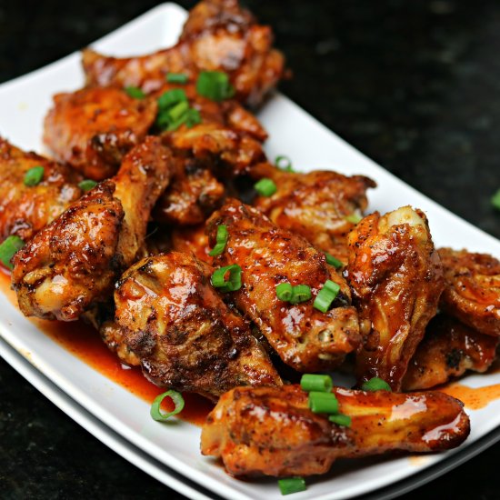 Keto “Honey” Sriracha Wings