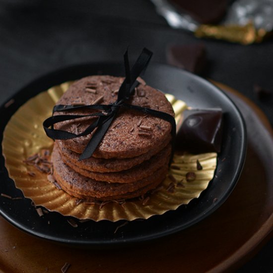 Belgian Chocolate Shortbread