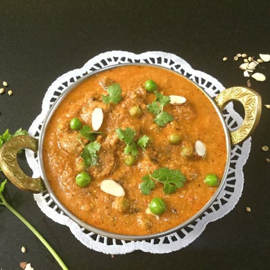 Creamy Mushroom Masala Curry