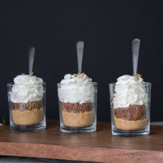 Chocolate Cheesecake Shooters