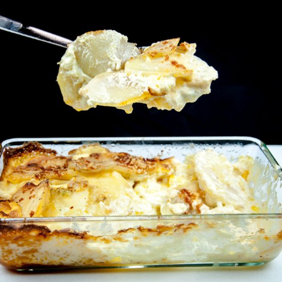 Cheesy Dauphinoise Potatoes