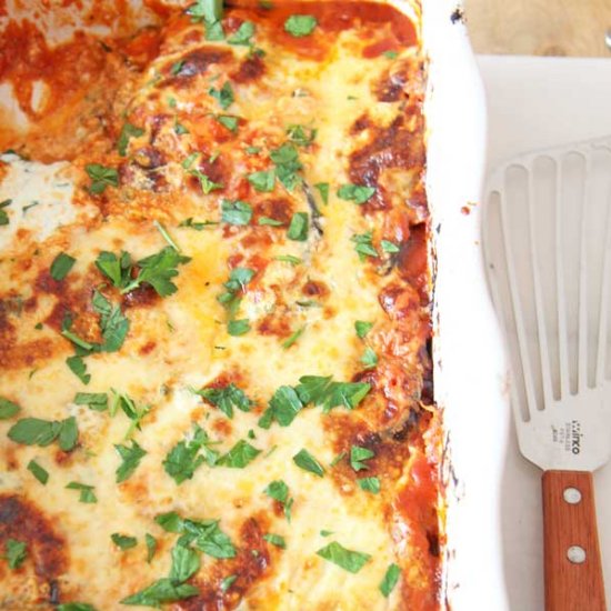 Best Baked Eggplant Parmesan