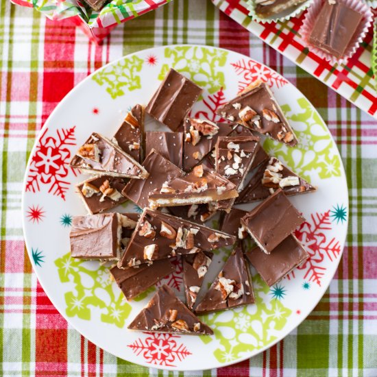 Saltine Cracker Toffee