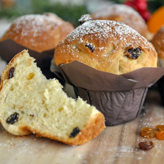 Mini Milk Bread Panettone