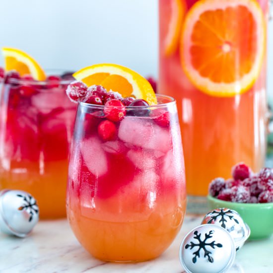 Tropical Cranberry Sangria