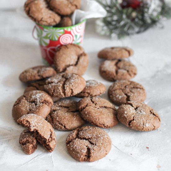 Ginger Molasses Cookies