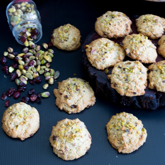 Cranberry Pistachio Cookies