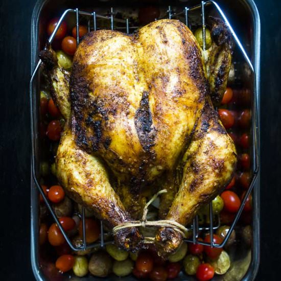 Moroccan Roasted Chicken