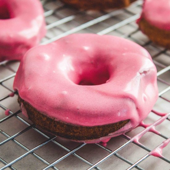 Cardamom & Rosewater Doughnuts