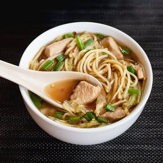 Chinese Chicken Noodle Soup