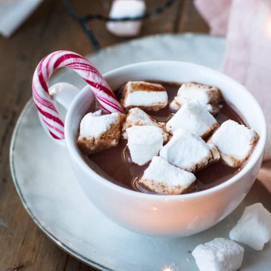 Homemade Peppermint Marshmallows