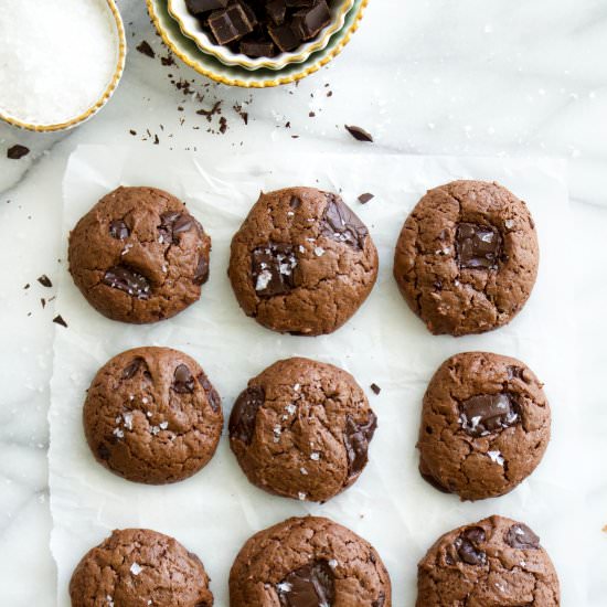 Dark Chocolate Almond Butter Cookie